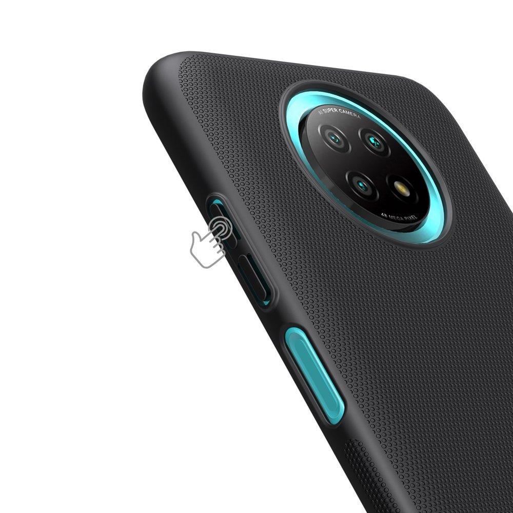 Nillkin Enhanced Frosted Shield Case for Xiaomi Redmi Note 9T 5G - Black