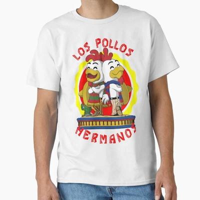 Los Pollos Hermanos Klassisches T-Shirt T-Shirt Hergestellt in den USA/AUS Größe S-2XL