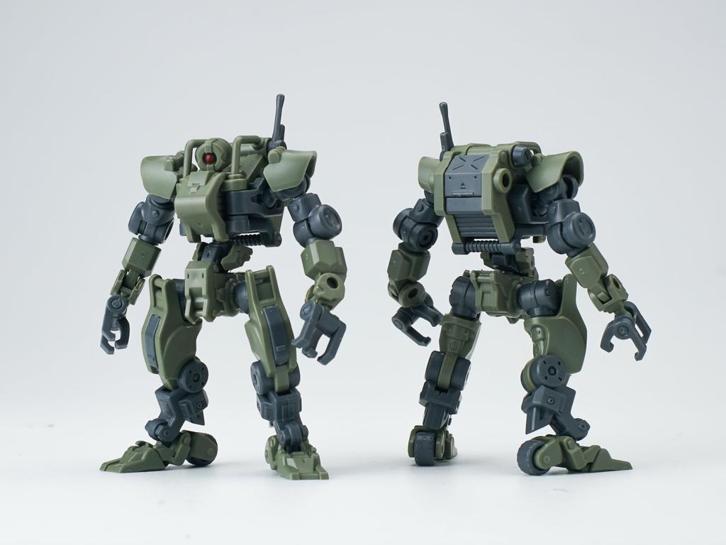 SHEIK MAINLAND Combat Engineer Martin Scale ABS POM Assembled Plastic Model Kit 1/144 & [Green]