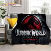 3D Cartoon Jurassic Park Dinosaurier Dino Weiche Flanelldecken, Überwurf Decke Bequeme Decke für Picknick Betten Zuhause Schlafzimmer Kinder