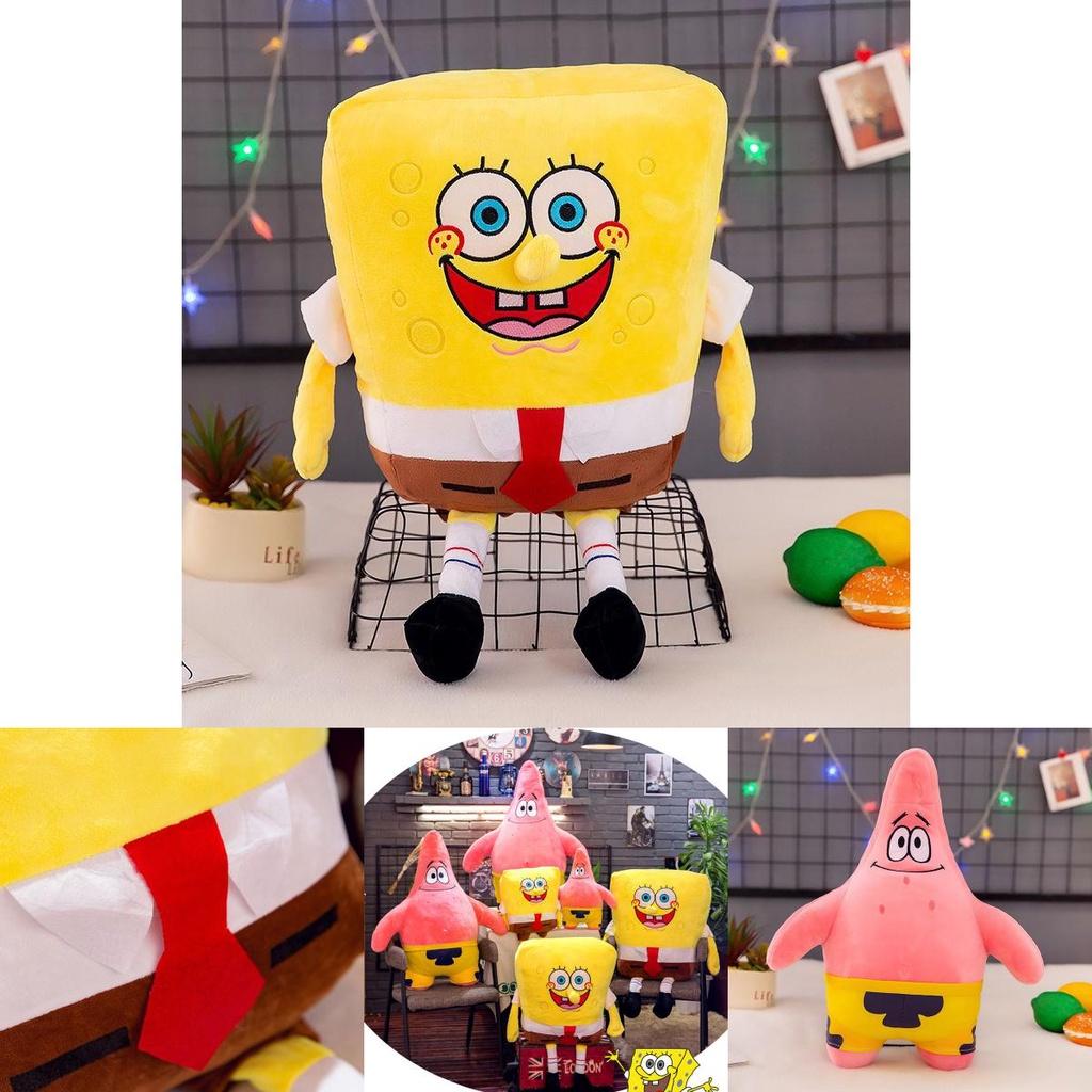 Spongebob Patrick Star Plüschtier Weiche Stoffpuppe Niedliches Kissen Kinder Mädchen Geschenk
