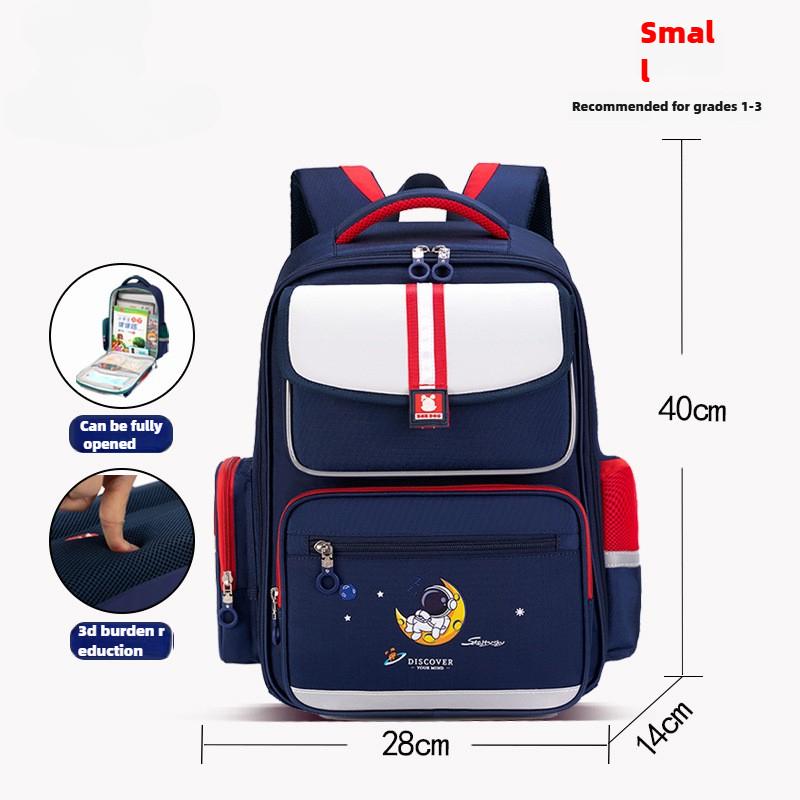 Primary School Children's Schoolbag Spine Protection To Reduce The Burden of Large-capacity British Style Children's Backpack