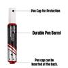 4-Piece Push-Button Liquid Ink Whiteboard Marker Pen, Vibrant, Quick-Drying, Low-Odor, Chisel Tip, for Whiteboards, Office