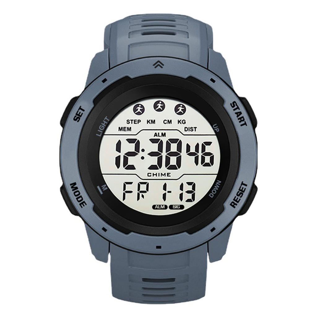 Digital Sports Watch Multifunctional Waterproof Luminous Timing Mens Sport Running Watch for Outdoor