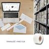 Qoltec Tape for DYMO D1 45013 | 12mm x 7m | White/Black Print