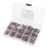 255PCS Self Tapping Cross Truss Head Screws 304 Stainless Steel Sheet Metal Screws M3 M4 M5 M6