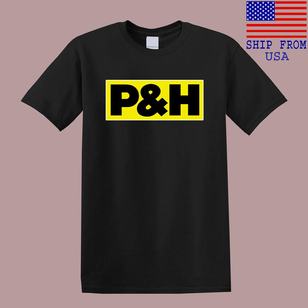 

Pamp;H Mining Equipment Men#039;s Black Size S5XL Unisex T-Shirt XXXL