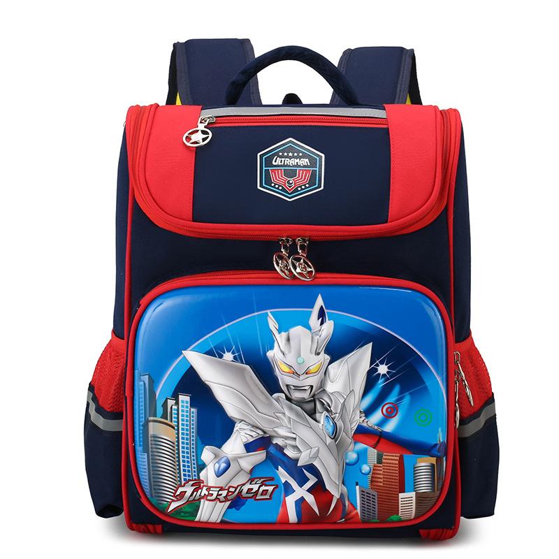 3D Cartoon Kids Backpack Spider-Man School Bag for Boys Girls Lightweight Anti-Scoliosis Shoulder Bag Preschool Kindergarten Bookbag