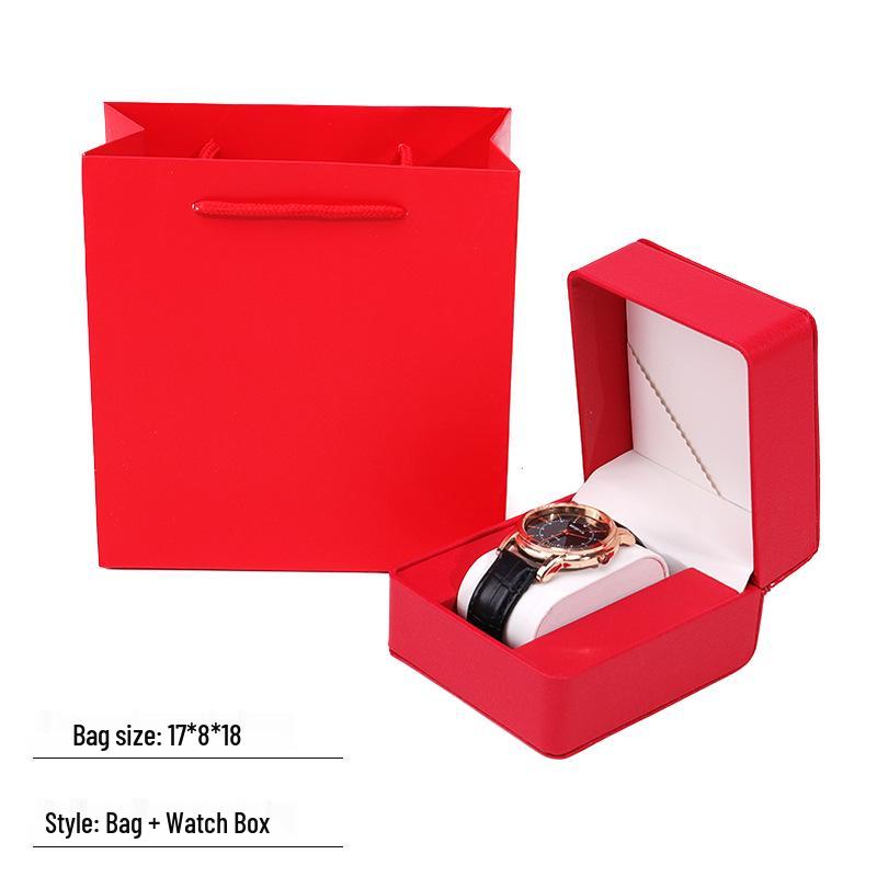 PU Watch Box: Flip-Top Display & Storage for a High-End Feel
