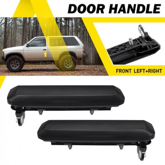 

Fit Nissan 1994-1995 Pathfinder LE Front Exterior Pair Door Handles LH&RH Black