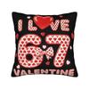 67 Meme Six Seven Valentine  Heart Pillow Cover  Novelty Pillow Case For Sofa Home Decoration Soft Pillowcases Gift