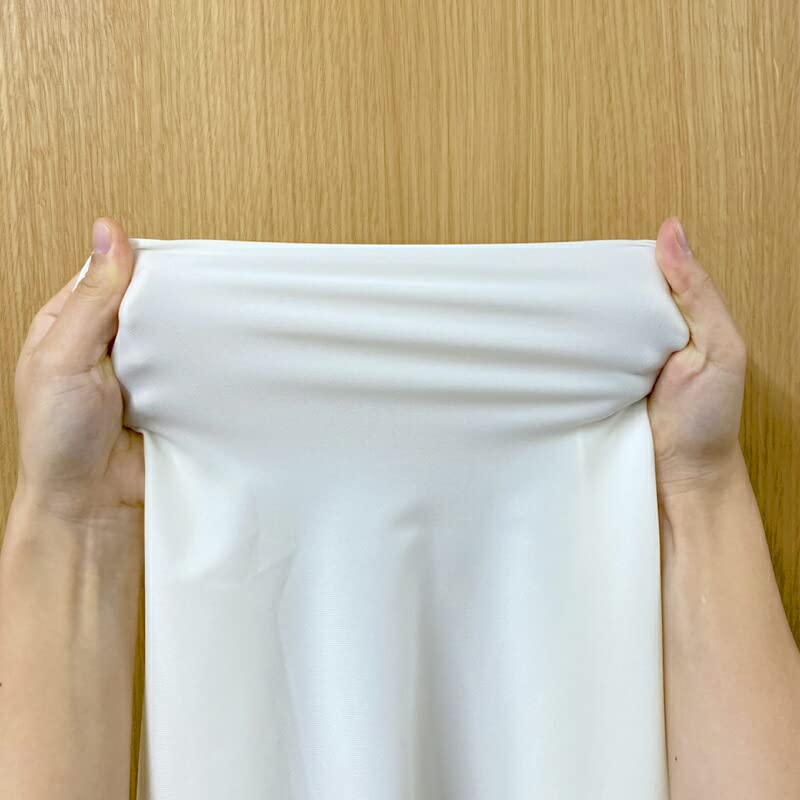 BrianDaniel Chlorine-Resistant Stretch Knit Fabric Yellow Check Pattern 151cm Width