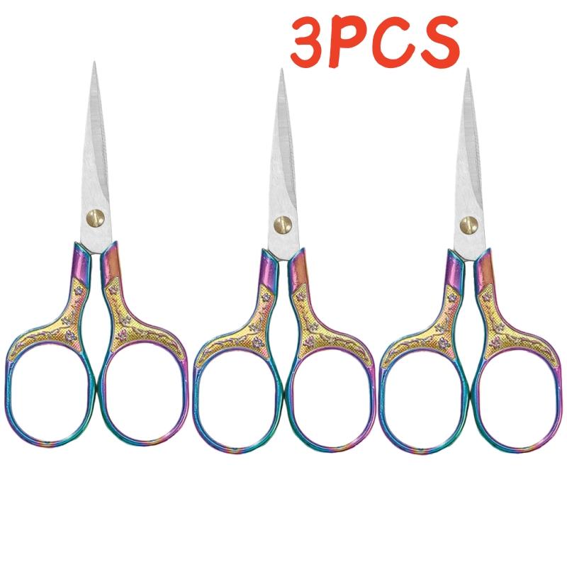 1Pc Sewing Scissors Stainless Steel Retro Embroidery Tailor Scissors Dressmaker Shears Fabric Cutter Diy Sewing Accessories