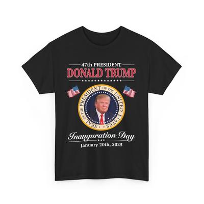 Donald Trump 47. prezident Inaugurace 2025 Tričko pro příznivce