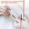 Stainless Steel Cuticle Pusher Double-ended Horseshoe-shaped Steel Pusher Removes Dead Skin and Cleans Dirt
