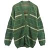 ICAP 90s Made In Italy Old Long Sleeve Cardigan Green Knit Men's Used