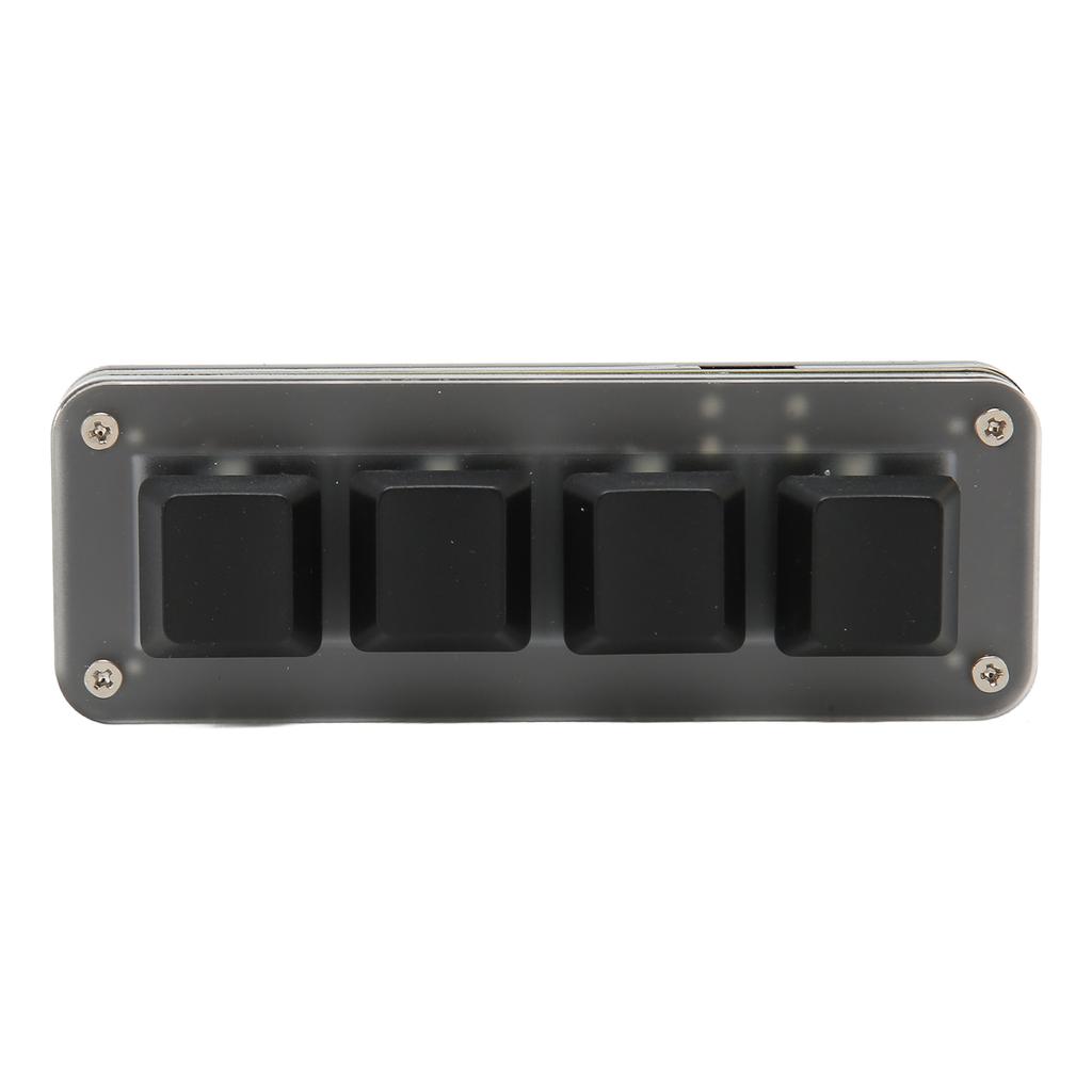 4 Fully Programmable Keys Mini Type C Wired One Handed Mechanical Keyboard for Windows
