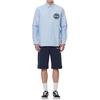 Evisu Buddha Head Pattern Comfortable Casual Versatile Shorts Men shorts Dark-Blue 2ESHTM1ST424XX