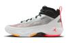 Air Jordan 37 'Guo Ailun Slip Resistant Anti Kick Cushioning Mid Top Children's Basketball Shoes White Black FJ4495-130