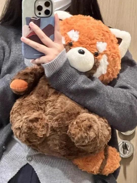 25/35cm Urocze Pluszowe Zabawki Szop Panda Urocza Miękka Wypchana Poduszka Symulacja Zwierząt Leśnych Pluszowe Zabawki dla Dzieci Prezent