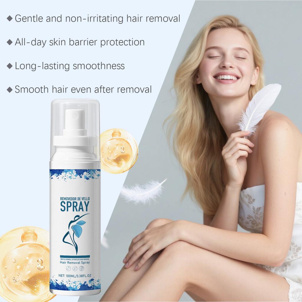 The Post-hair Removal Care Spray Is Gentle And Non-irritating, Moisturizing, Smoothing The Body Skin And Soothing Irritation. 100ml