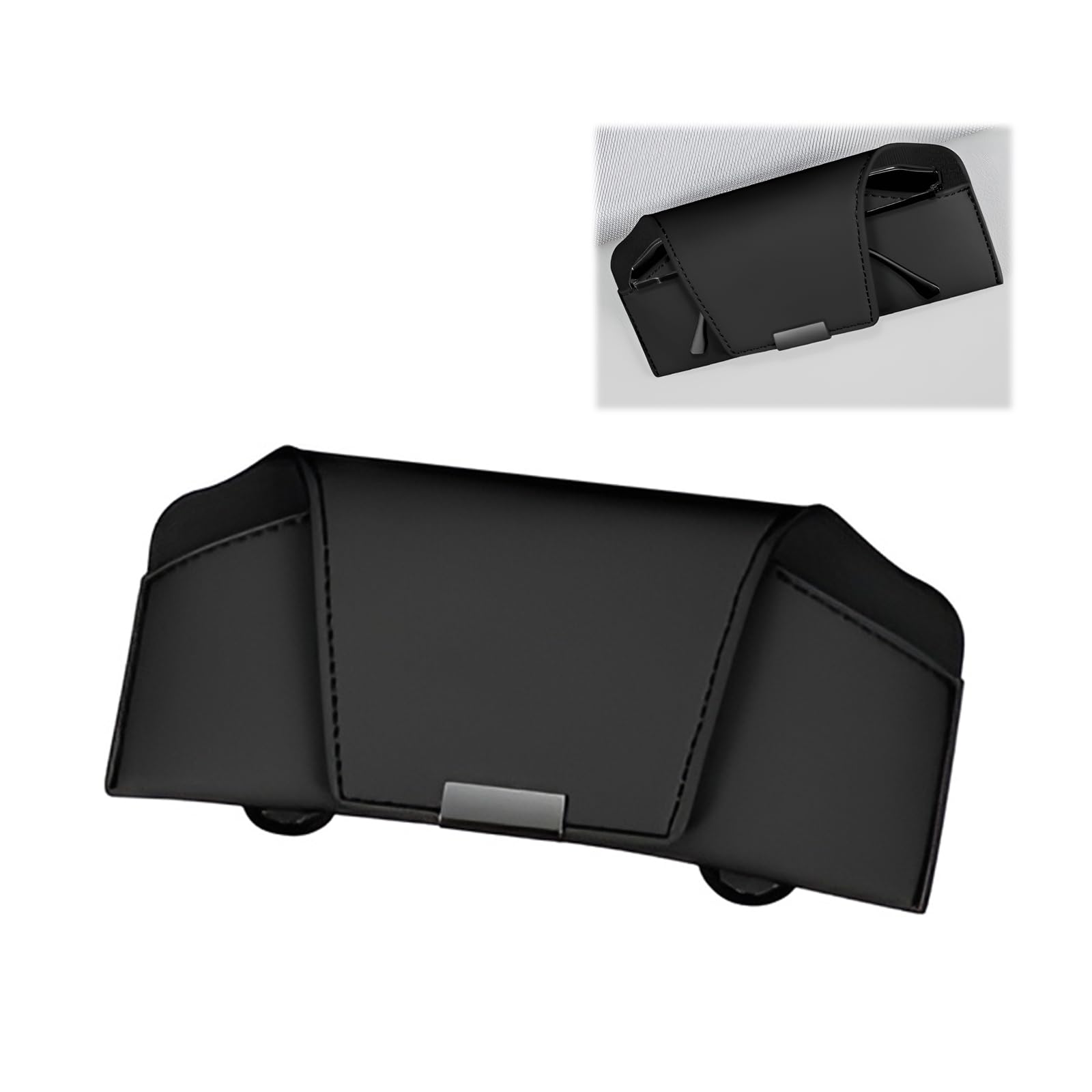 

Cloudview, Sunglass Holder, Car Supplies, Sunglass Holder, Car Sunglasses, Easy Installation, Car Sunglasses Storage, чорний