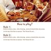 5 Pcs Party Drinking Bar Dice Game Resha Roulette Drinking Games Bachelorette Party Game for Adults White Elephant Gift Wedding