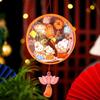 DIY Material Bag Mid-Autumn Festival Lantern DIY Glowing Light-Up Bunny Lantern  Photography Props