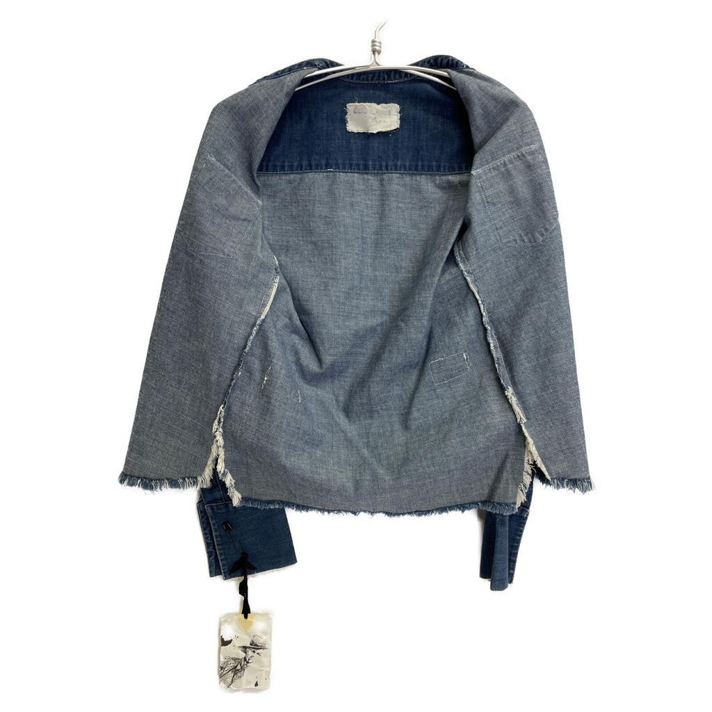 GREG LAUREN Denim Western Shirt/ tops * There is no size description. IndigoUsed