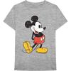 T-Shirt # S Unisex Grey # Mickey Mouse Vintage