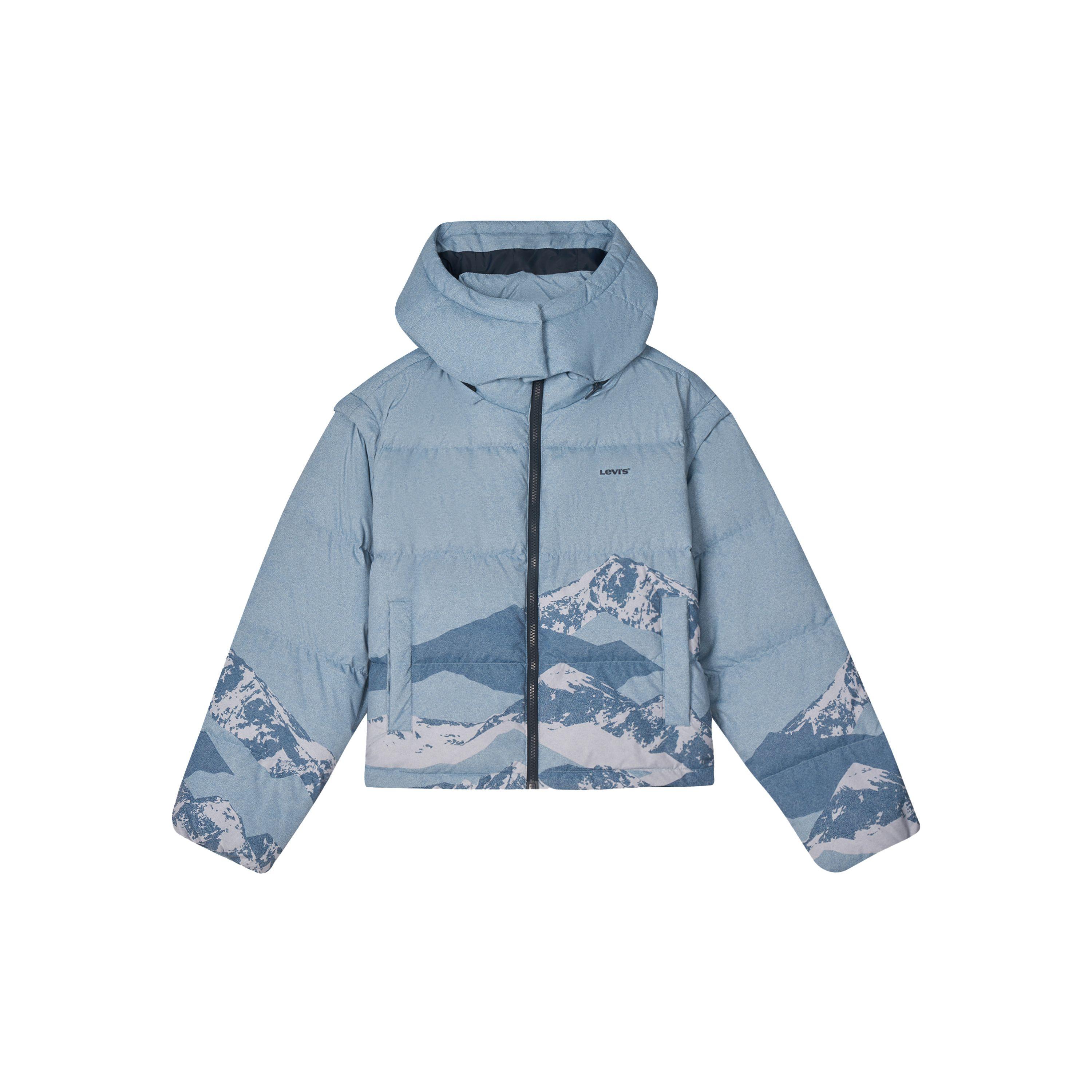 

Levis Winter Warm Series Simple Comfortable Stylish Casual Versatile Hooded Down Jacket Women outerwear 0051D-0001 XS