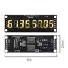 Digitales Röhrenanzeigemodul 8 Ziffern 7 Segment LED 5V 0,36in 74HC595 Gelbe Anzeige