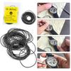 Watch Repair Tools 1Set Watch Case Rubber Waterproof O-Ring Oil-Resistant Watch Bottom Cover Gasket 0.5/0.6Mm O-Ring Seal Gasket