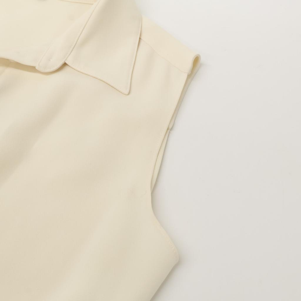 Theory White CLASSIC CREPE SL SHIRTDRES Shirt Dress dress 2 whiteUsed