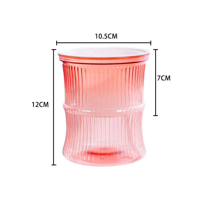 

Lazy Hydroponic Flower Pot Automatic Water-Absorbing Flowerpot Transparent Double Layer Plastic Self Watering Planter Office New