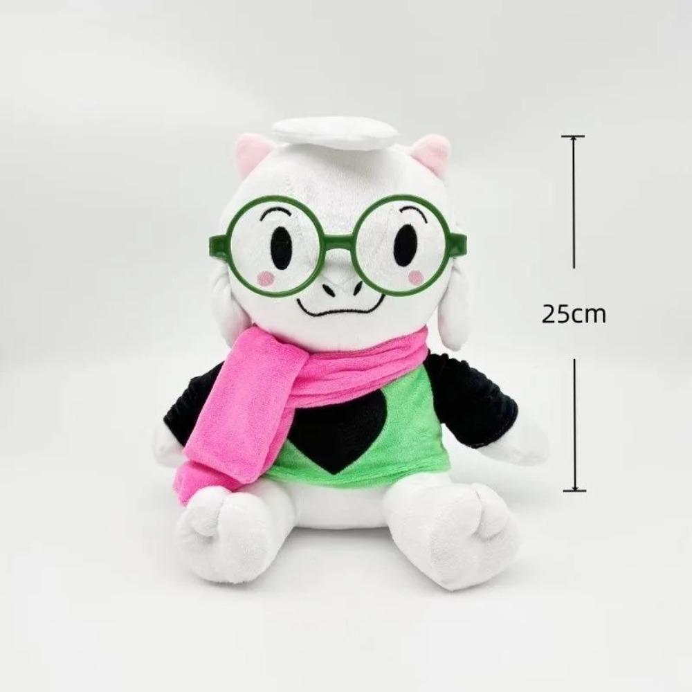 Game Deltarune Plush Toy Kawaii Jevil Ralsei Lancer Stuffed Doll Cartoon Figure Soft Animals Plushies Children Kids Gifts 25cm