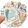 50PCS Comfortable Animal Symbols Stickers Notebooks Luggage Cartoon Personalized Laptop Gift Case DIY Phone Waterproof Sticker