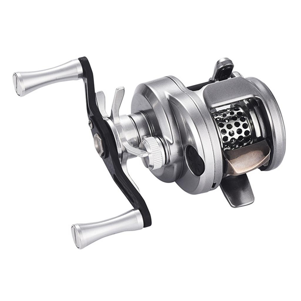 Fishing Reel Casting Reel Baitcaster 7.6:1 High Speed Reel with Magnetic Brake for Left Hand