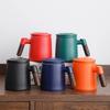Coarse Pottery Tea Separation High-end Mug Gift Ceramic Water Cup with Lid Filter Tea Can Gift Box Set