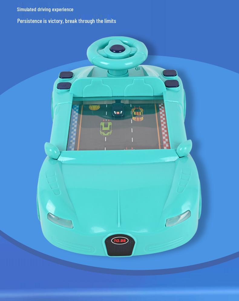 Children's Racing Car Toy with Steering Wheel - Adventure Gift for Boys and Girls Ages 1-6