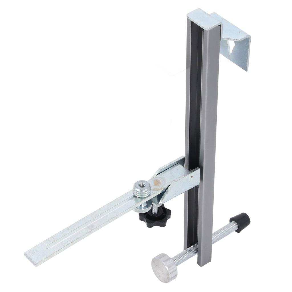 Level Tool Wall Mount Bracket Aluminum Alloy Adjustable Leveler Wall Holder with Bubble and 5/8in 11