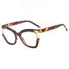 Pearl Decorative Cat Eye Reading Glasses Rainbow Gradient Candy Color Luxury Eyewear Frame High Quality Purple Vintage