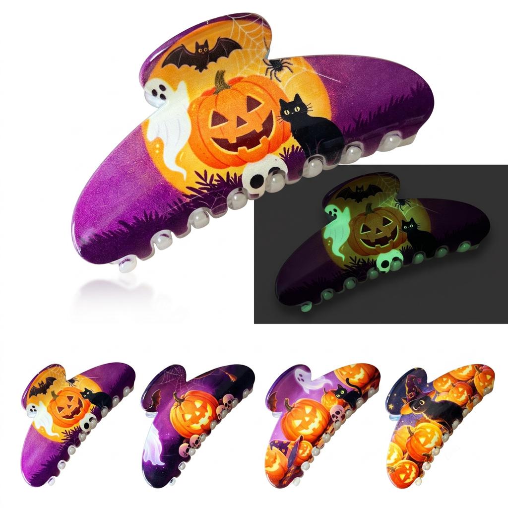 in the Dark Halloween Hair Clips for Women and Girls - Fun Holiday Hair Accessories for Costume Party