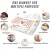 1PC Personalized Flannel Blanket Custom Name Skin-Friendly Bed Cover for Girls Kids - Unique Gift Blanket