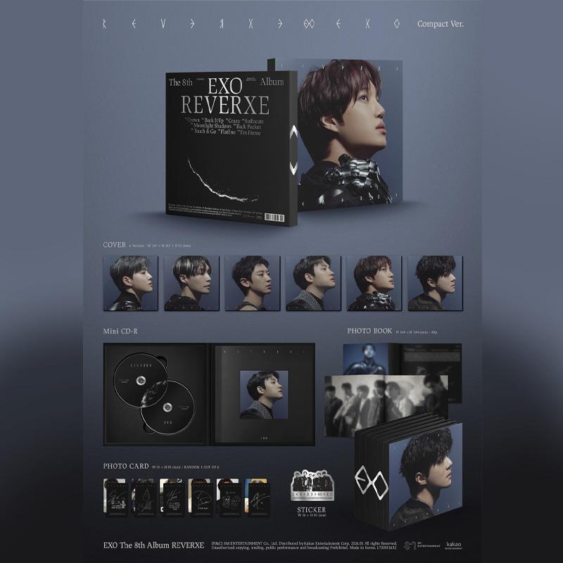 EXO 8th Full Album [REVERXE] (Compact Ver.)