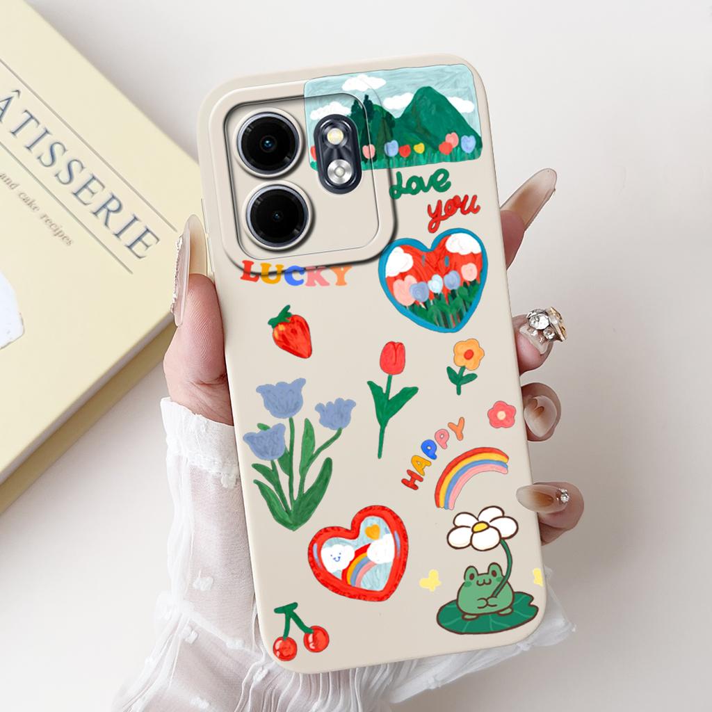 For Infinix Smart 9 Case Hot50i X6531 Luxury Art Painted Cover Soft Silicone Phone Cases For Infinix Hot 50i Smart9 X6532 Fundas