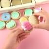 2Pcs Mini Dumplings Steamer Bun Squeezable Toys Soft Stress Relief Fidget Sensory Toy Party Favors Gift