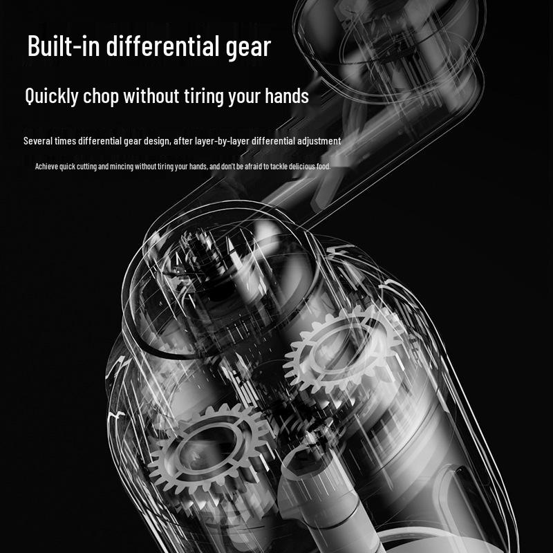 Elektrischer & Manueller Knoblauchschneider: Stampfer, Schneider, Zerkleinerer, Zerkleinerer, Handkurbel-Pastenbereiter