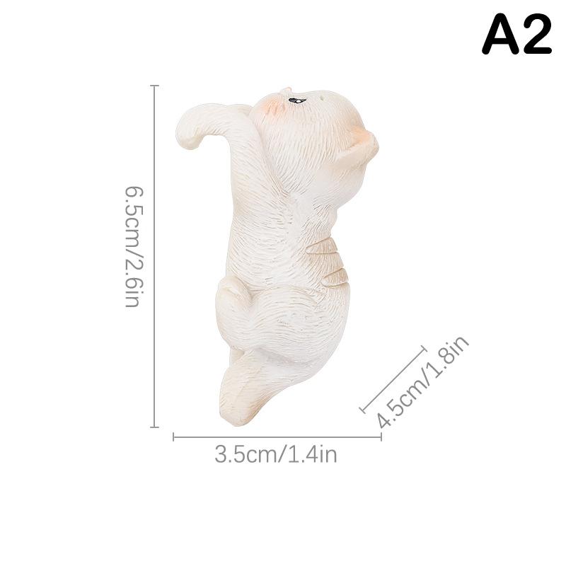 

Милые украшения для кошек из смолы, подвесные фигурки для цветочных горшков, цветочные горшки и вазы, декор для террариума, украшение для краёв фейского сада