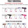 Hair Dryer Diffuser Universal Adjustable Professional Salon Tool for Curly Fits Most Blow Dryers Attachment, Hair, (4.3-6.5cm Diameter)